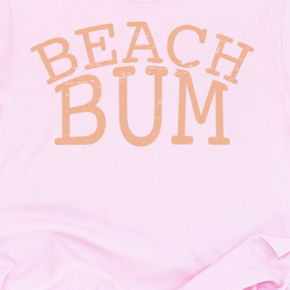 NWT *BOUTIQUE*  BEACH BUM TEE - Picture 2 of 2